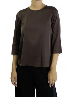 Top regular fit manica tre quarti collo giro Imperial